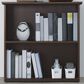 Valor Living Jefferson 2-Shelf Bookcase in Espresso, , large
