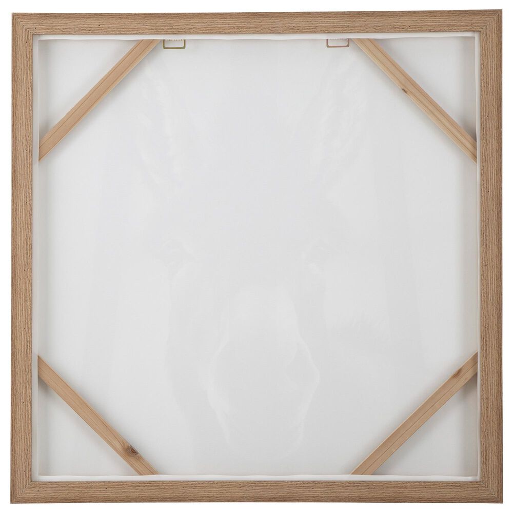 Ashley Landerton 32" x 32" Wall Art in Brown, Blue and White, , large