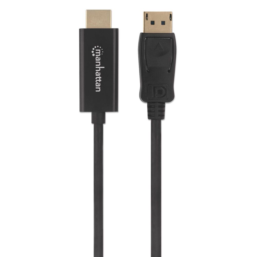 Manhattan 6&#39; DisplayPort to HDMI Cable in Black, , large