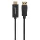 Manhattan 6" DisplayPort to HDMI Cable in Black, , large