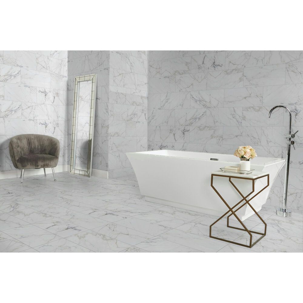 Dal-Tile Marble Attache Lavish Golden Reverie 12&#39;&#39; x 24&#39;&#39; Porcelain Tile, , large