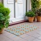 Dalyn Rug Company Marlo 1"8" x 2"6" Orange Indoor/Outdoor Area Rug, , large