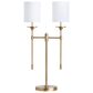 Crestview Collection Olympia Double Arm Task Lamp in Gold, , large