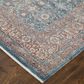 Feizy Marquette 4" x 5"3" Blue and Rust Area Rug, , large