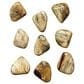 Uttermost Pebbles 5" x 6" Wood Wall Decor in Natural Blonde (Set of 9), , large