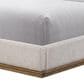 Sterling Timber Elure Queen Upholstered Panel Bed in Latte, , large