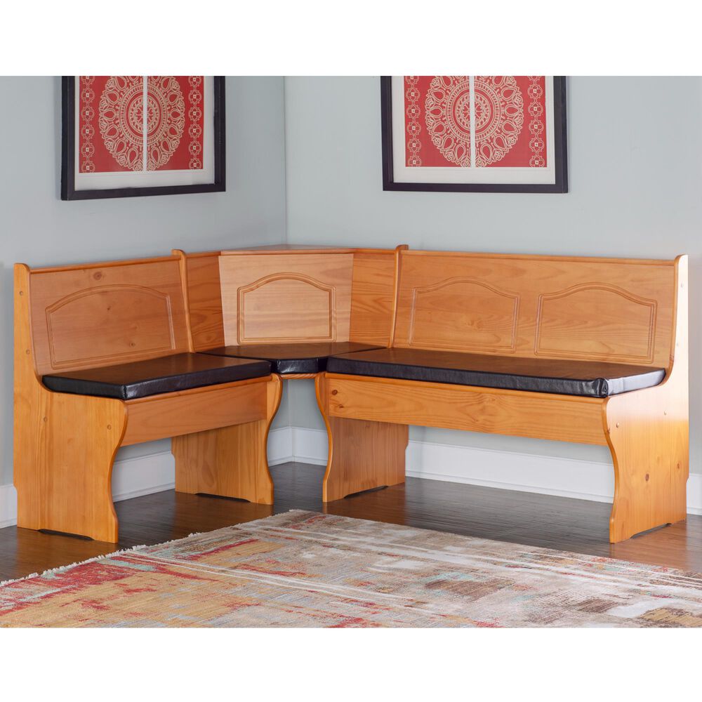 Linon Home Decor Chelsea 4-Piece Cushion Set in Black, , large