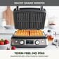 Green Pan Elite 4-Square Waffle Maker in Graphite, , large