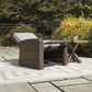 Ashley Beachcroft Outdoor Recliner in Beige, , large
