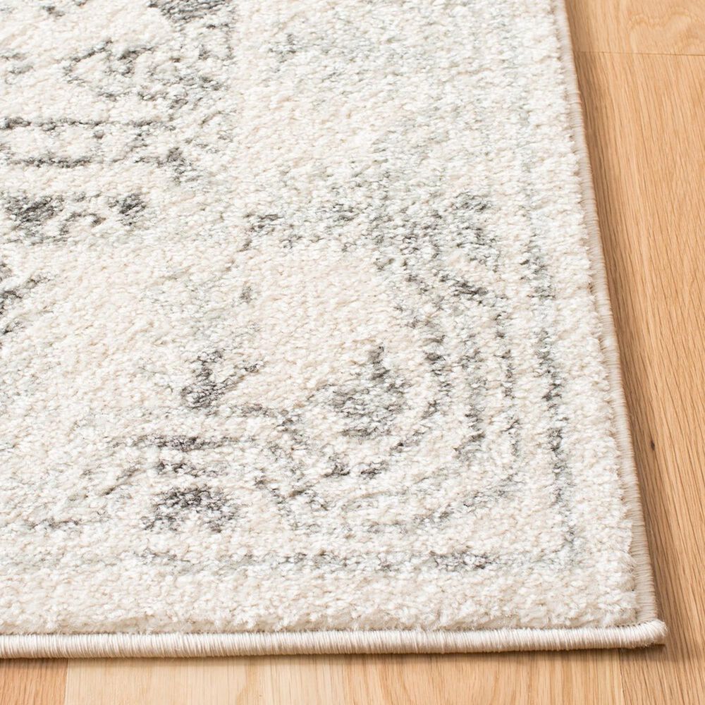 Safavieh Tulum TUL271A 2&#39; x 11&#39; Ivory and Grey Runner, , large