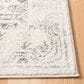 Safavieh Tulum TUL271A 2" x 11" Ivory and Grey Runner, , large