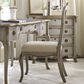 Hooker Furniture Palisade Desk Chair with Linen Natural Seat in Gray, , large