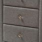 Baxton Studio Tessa 3-Drawer Nightstand in Grey, , large