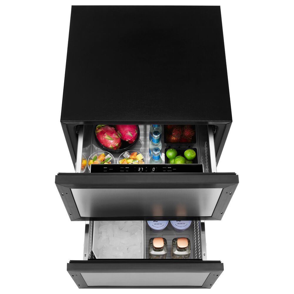 JennAir 24" Double Drawer Refrigerator with Freezer, , large
