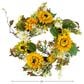 Timberlake 22" Sunflower Wreath in Yellow, Green and White, , large