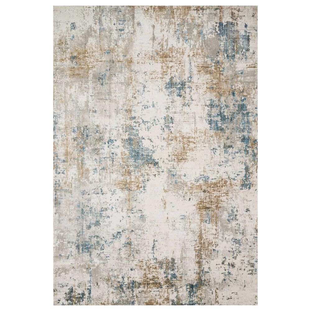 Loloi Sienne SIE-04 9"2" x 12" Ivory and Gold, , large