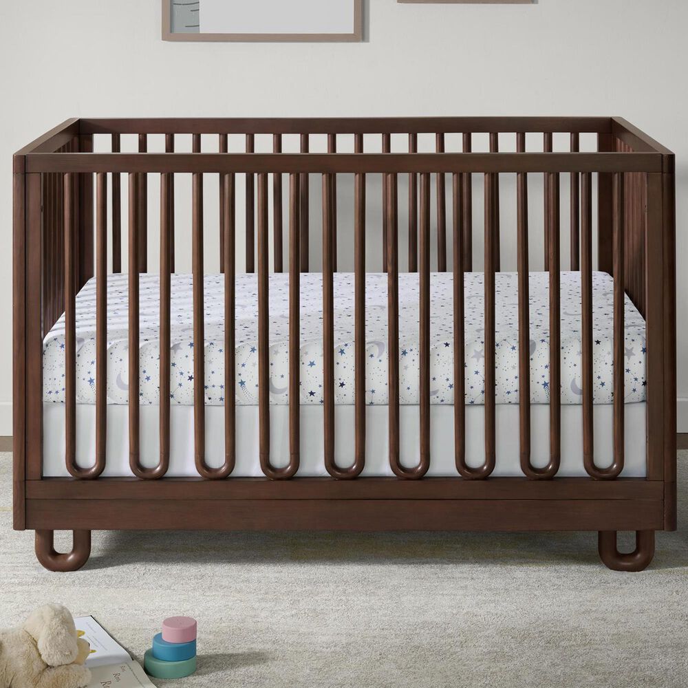 Oxford Baby Meridian 3-in-1 Convertible Crib in Cognac, , large