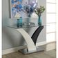 Furniture of America Karin Sofa Table in White, , large