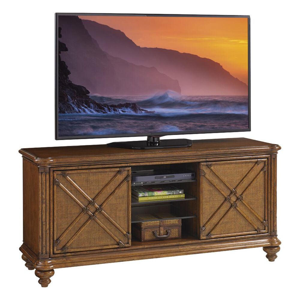 Tommy Bahama Home Bali Hai Marlin 64.75" Media Console in Warm Brown, , large