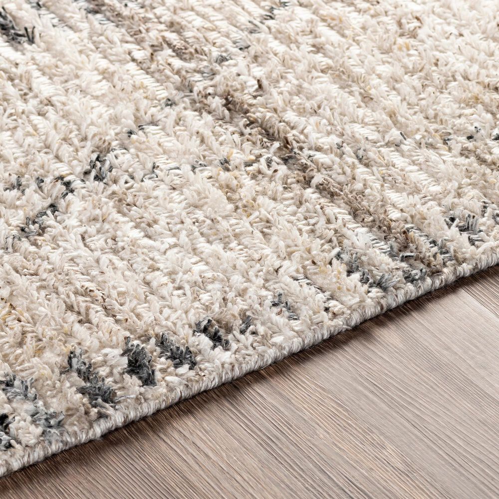 Surya Birch 2&#39; x 3&#39; Beige, Cream, Gray, Charcoal and Black Area Rug, , large