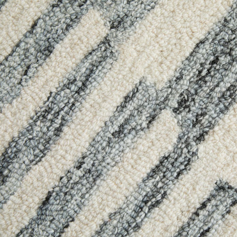 Feizy Wallace WAL8A42F Gray 5&#39; x 8&#39; Area Rug, , large