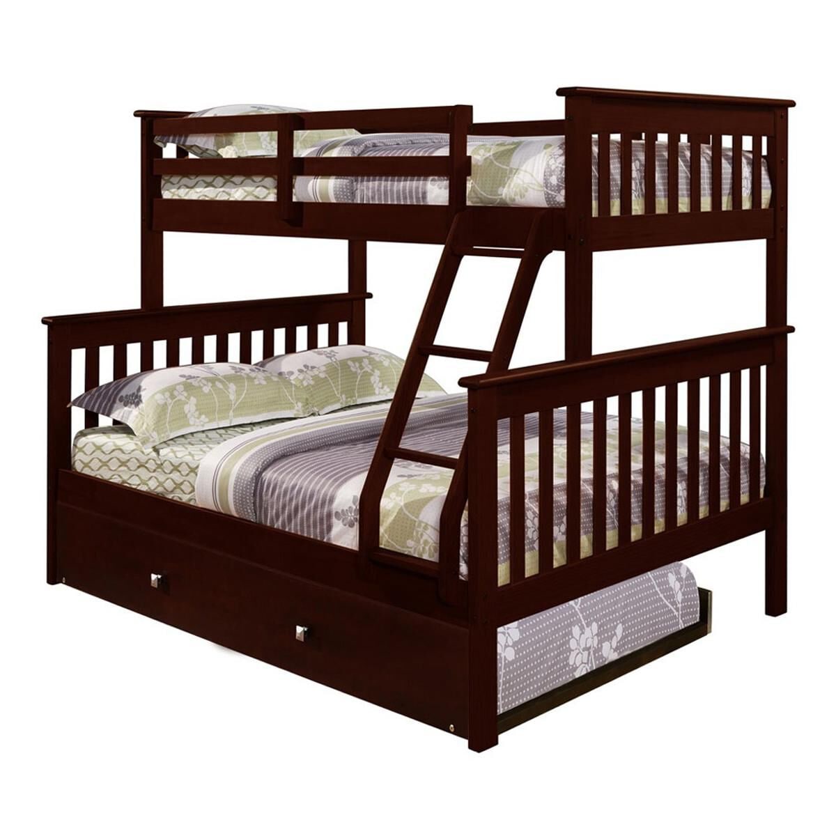 Mission twin over store full bunk bed