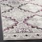 Safavieh Skyler SKY199P 4" x 6" Gray and Pink Area Rug, , large