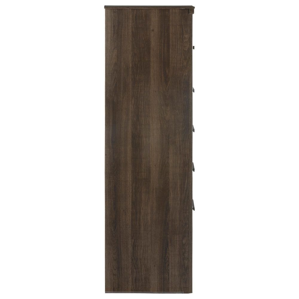 Ashley Juararo 5 Drawer Chest in Dark Brown, , large
