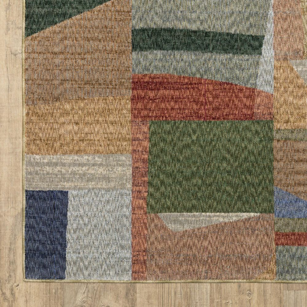 Oriental Weavers Tisdell TIS09 Multicolor 2'3" x 7'6" Runner, , large