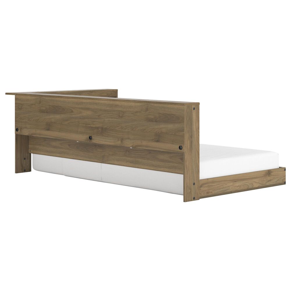 Ashley Deanlow Twin Bookcase Storage Bed in Honey, , large