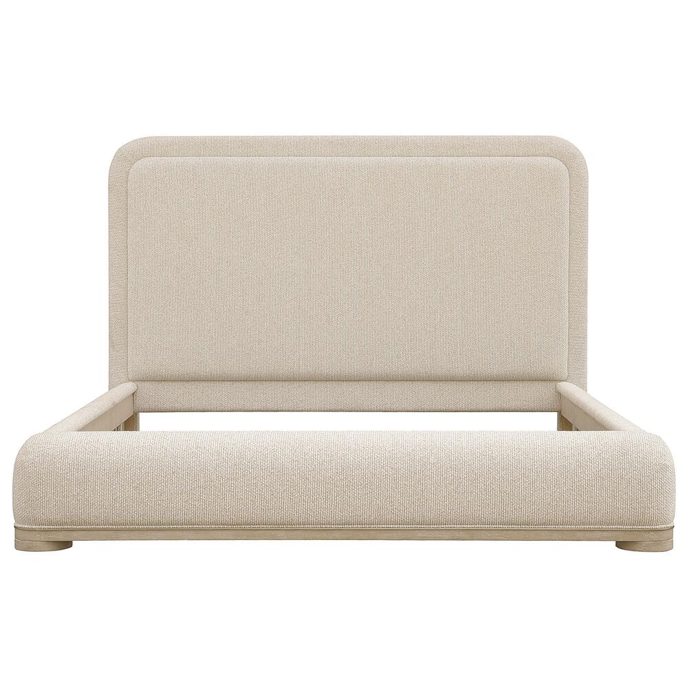 Chapel Hill Huntington Queen Upholstered Panel Bed in Beach Grass, , large