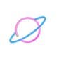 iLLUMINA Planet LED 7" Wall Sign in Multi Color, , large