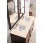 James Martin Vanities Addison 60" Double Bathroom Vanity in Mid Century Acacia with 3 cm Eternal Marfil Quartz Top and Rectangular Sinks, , large