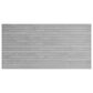 Soho Studio Leno Ribbon Ice Light Gray 24" x 48" Matte Porcelain Tile, , large