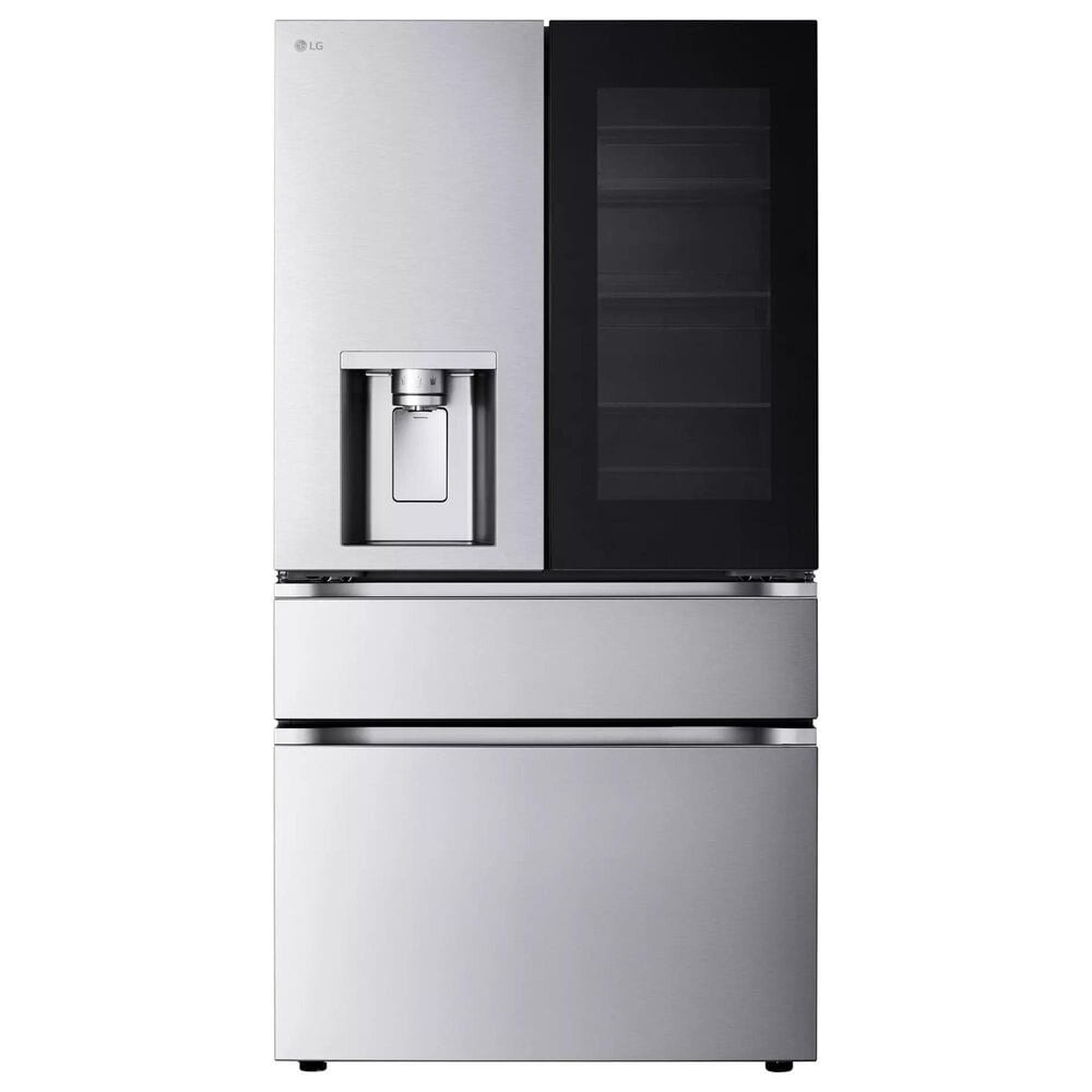 LG 29 Cu. Ft. Smart Standard-Depth Max French Door Refrigerator in PrintProof Stainless Steel, , large