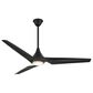 Minka-Aire Switch 60" 3-Blade LED Smart Dual Mount Ceiling Fan in Coal, , large