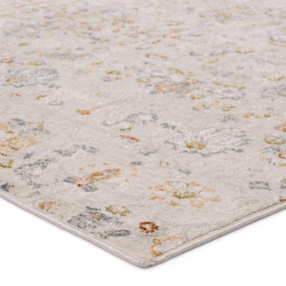 Jaipur Cirque Waverly Pumice Stone, White Alyssum, Turbulence, Dull Gold and Cashew 8&#39; x 10&#39; Area Rug, , large