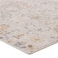 Jaipur Cirque Waverly Pumice Stone, White Alyssum, Turbulence, Dull Gold and Cashew 8" x 10" Area Rug, , large