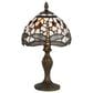 Cal Lighting 7" Tiffany Accent Lamp in Antique Brass, , large