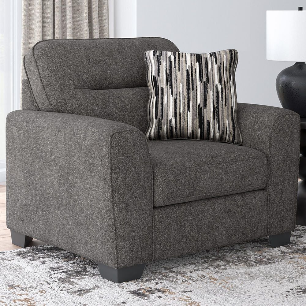 Ashley Olten Chair and a Half in Graphite, , large