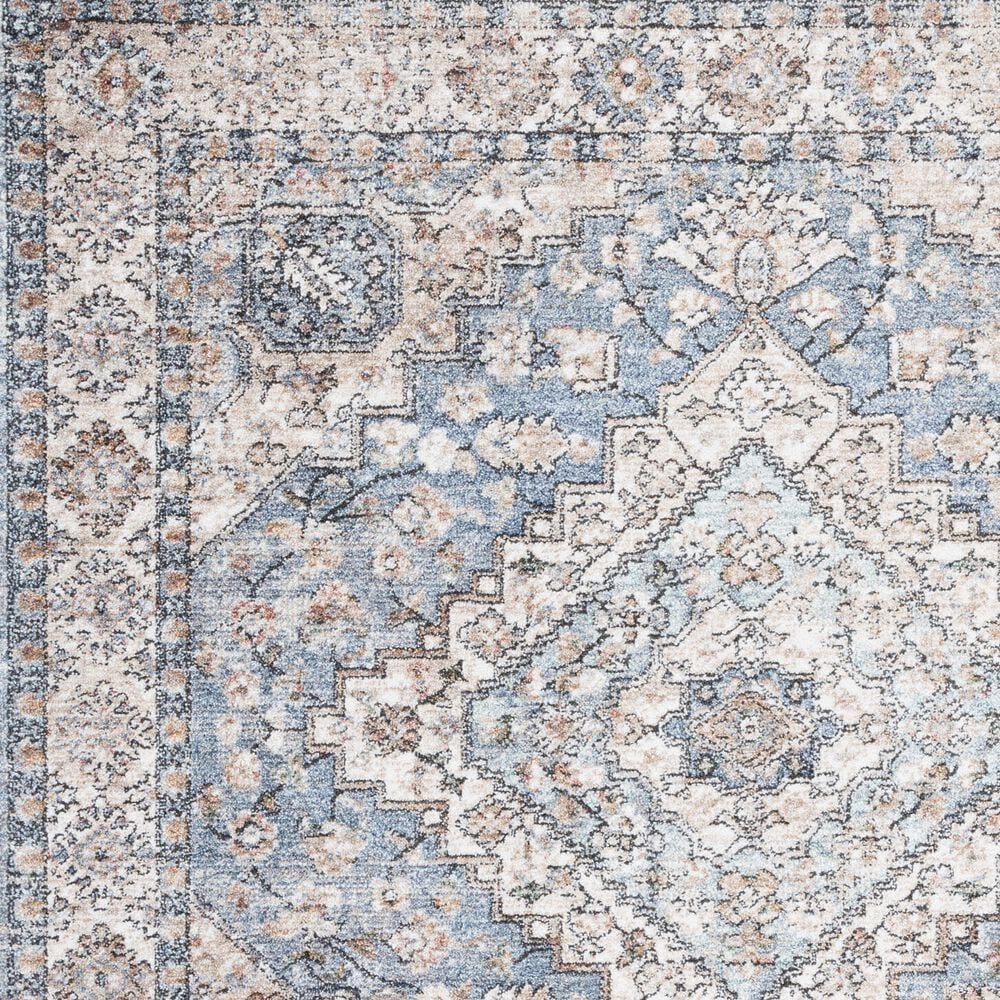 Safavieh Jasmine 5&#39;3&quot; Square Blue and Grey Area Rug, , large