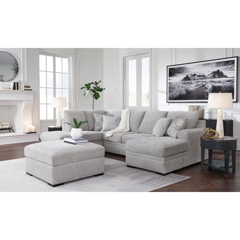 Ashley Gabyleigh 2-Piece Stationary Left Facing Sectional in Nickel, , large