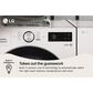 LG 5 Cu. Ft Mega Capacity Smart Front Load Washer in Alpine White, , large