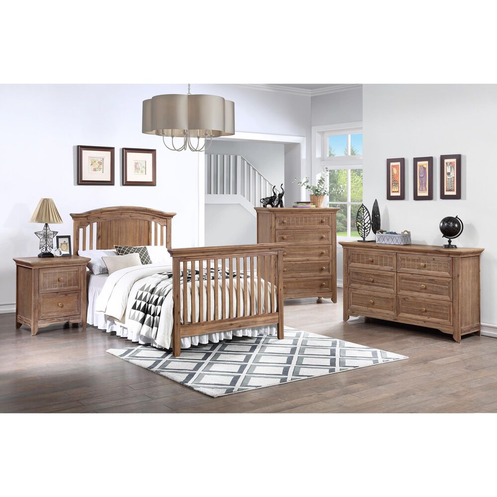 Suite Bebe Winchester 4-In-1 Crib in Biscotti, , large