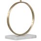 Grandview Gallery Moon Table Lamp in Gold and White, , large
