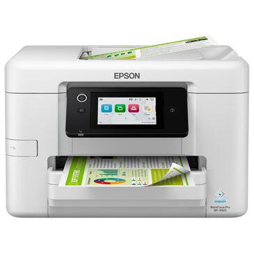 Epson WorkForce Pro WF-4920 Wireless All-in-One Inkjet Printer in White, , large