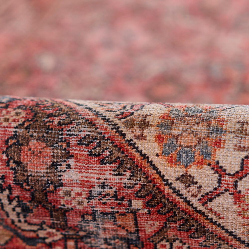 Momeni Afshar AFS-44 Red 7'6" x 9'6" Area Rug, , large