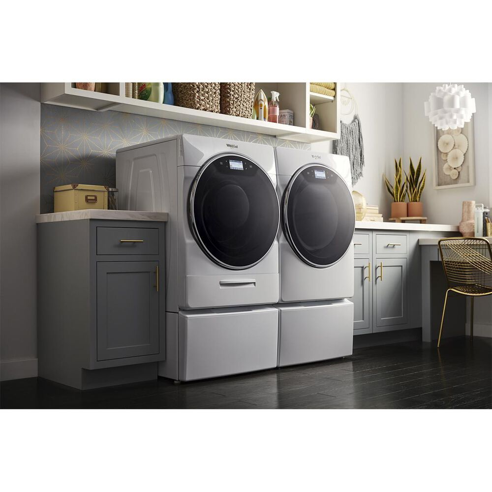 Whirlpool 15.5" Laundry Pedestal in White Nebraska Furniture Mart