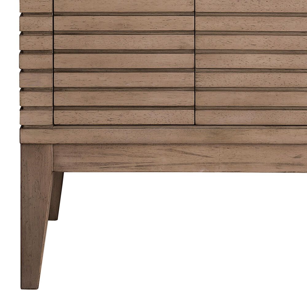 James Martin Vanities Linden 24&quot; Single Bathroom Vanity in Whitewashed Walnut with 5 cm White Glossy Resin Top and Rectangular Sink, , large