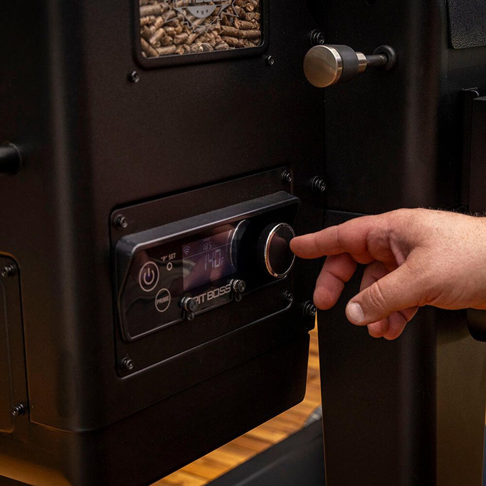 Pit Boss Navigator 850 Connected Pellet Smoker Grill in Black, , large